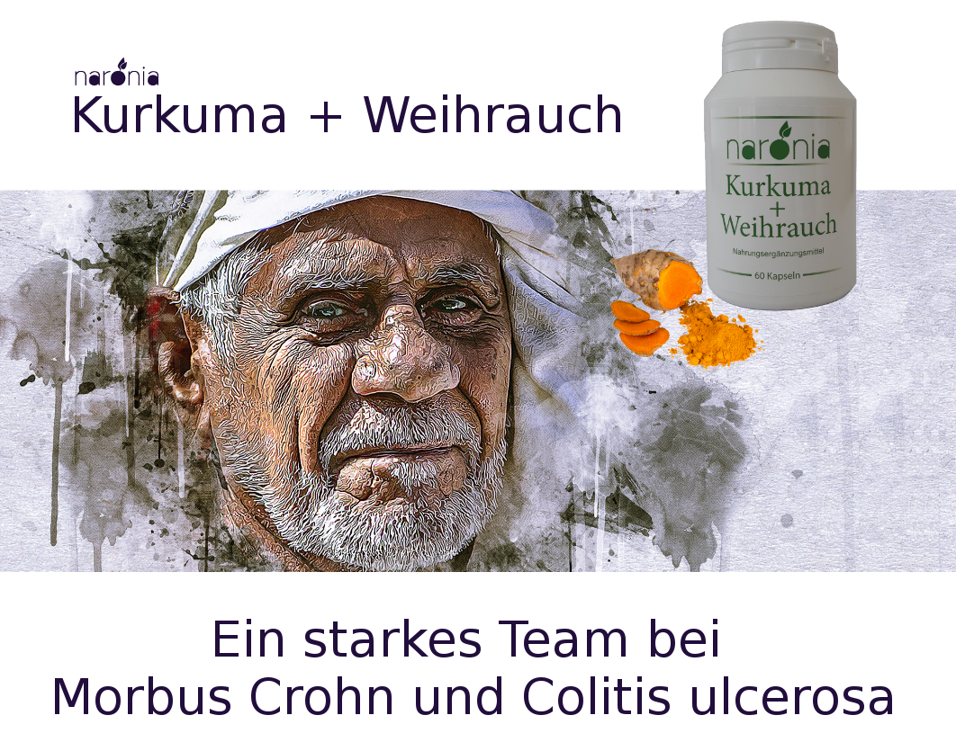 kurkuma + Weihrauch - bei chronisch-entzündlichen Erkrankungen